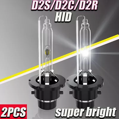 2PCS 55W D2S D2R D2C HID Xenon Headlight Bulb Low Beam Kit 6000K Super Bright US • $22.27