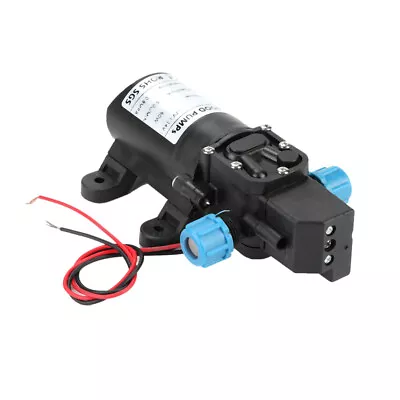 12V/60W Water Pump 5L/Min Micro Diaphragm Pump For Caravan Camping Boat • £22.90