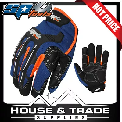 SP Tools Impact Protection Gloves Mechanics LARGE SP68805 • $49