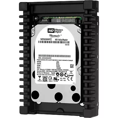 Wd Velociraptor 500gb 10k 6g 2.5inch Sata Hdd Hard Drive - Wd5000hhtz • $60