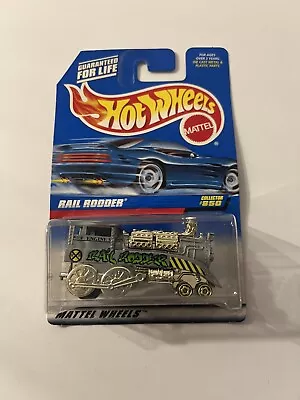 1997 Hot Wheels Collector #850 RAIL RODDER Gray Gold Engine/Drivers  Thailand • $8.99