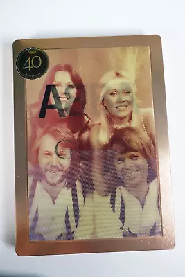 ABBA GOLD 40TH Anniversary Edition 3 CDs Limited Steel Book / Steelbook Edition • $30.99