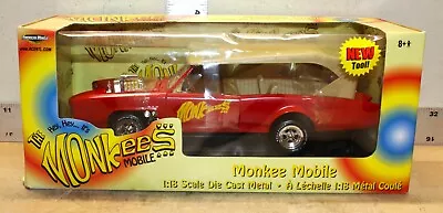 Monkees Monkee Mobile 1/18 Scale American Muscle Ertl 2002 #33150 • $124.99