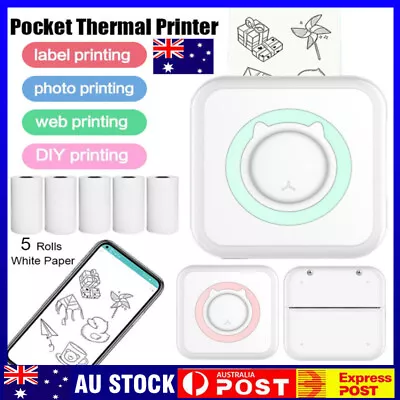 $11.99 • Buy Instant Sticker Printer, Mini Pocket Sticker Printer AU 2023