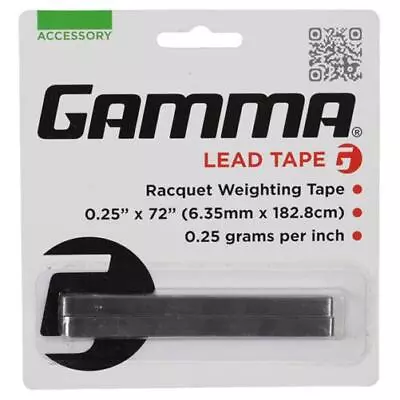 Gamma Tennis Racquet Racket Lead Tape Weight • £9.95