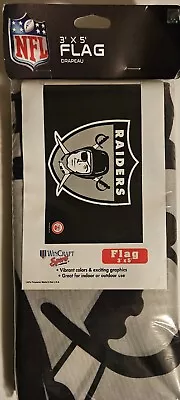 Las Vegas Oakland Raiders NFL Football 3' X 5' Banner Flag NEW • $19.95