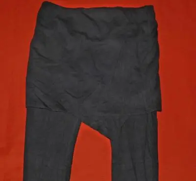 £17.38 • Buy All Saints Detailed Skirt Skirted Leggings Black Size XS