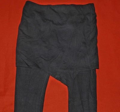 £17.38 • Buy All Saints Detailed Skirt Skirted Leggings Black Size XS