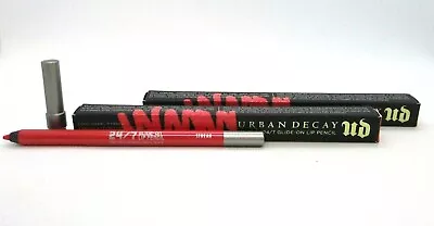 $7.39 • Buy Lot / 2 Urban Decay 24/7  Glide On Lip Pencil ~ Streak ~ 0.04 Oz ( Each ) ~ BNIB