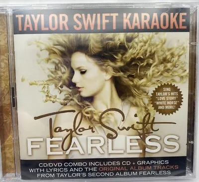 Fearless - Karaoke By Taylor Swift 2009 CD DVD COMBO Shrink Wrap • $9.99