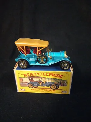 Vintage  Lesney Matchbox Models Of Yesteryear - Y-12 1909 Thomas Flyabout W/ Box • $14.99