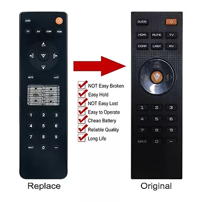 VR3 Replace Remote Control Fit For VIZIO TV VO37L VO37LF VO42L VOJ320F VO22LF • $9.91