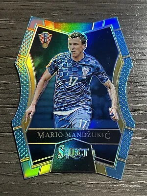 2016-17 Panini Select Mezzanine Blue Die Cut #184 Mario Mandzukic /249 • $6.49