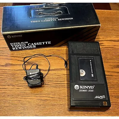 Kinyo M63B Beta Video Cassette Tape Rewinder • $40