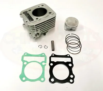 Big Bore 150cc Barrel And Piston Kit Upgrade For Qingqi 125cc Supermoto QM125-GY • $99.42