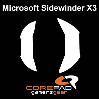 Corepad Skatez Microsoft Sidewinder X3 Replacement Mouse Feet Hyperglides PTFE • $12.99