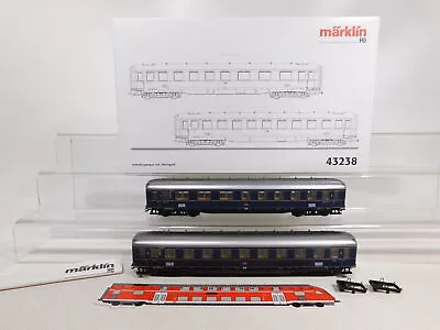 DT164-2# Märklin H0 AC 43238 Wagon Train Set Rheingold DB Nem Kk Mint+Box • £109.61