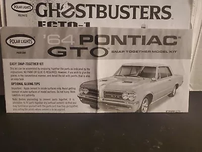 Polar Lights '64 Pontiac GTO Snap #P928-200 (Instructions Only) No Kit/ Parts • $5