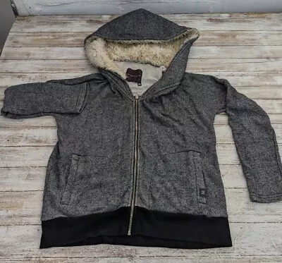 VICTORIAS SECRET Jacket Coat Fur - Like Hooded Hoodie Size Medium  • $24.69
