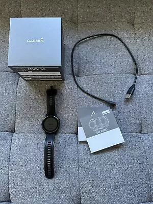 Garmin Fenix 6S Pro 42mm Case With Silicone Band GPS Running Watch - Black • $420