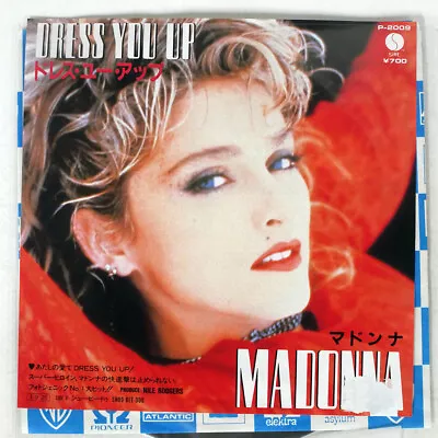 Madonna Dress You Up Sire P2009 Japan Vinyl 7 • $6.50