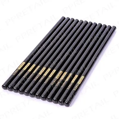 24x PROFESSIONAL CHARCOAL PENCILS Blending Sketching Smudging Drawing Art Craft • £5.81
