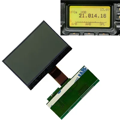 LCD Display Replacement Part 'Zebra Stripes' Issue For YAESU FT-897 Ft-897D • $61.39