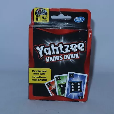 Yahtzee Hands Down The Card Game - New 2014 Hasbro • $8.96