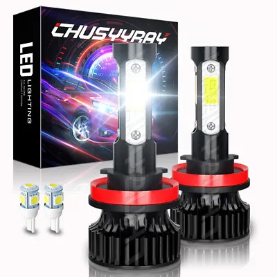 For 2007-2018 Nissan Altima  LED Headlight Bulbs Kit High/Low Beam 6000K White • $13.99