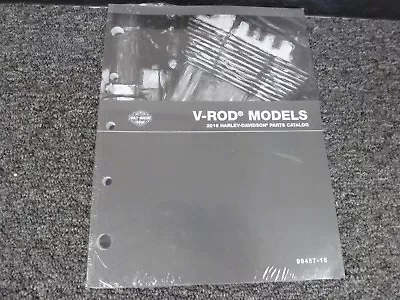 $79 • Buy 2016 Harley Davidson V-Rod Muscle Motorcycle Parts Catalog Manual Book