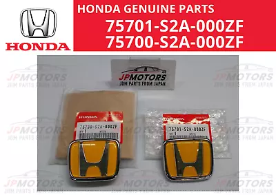 Honda Genuine S2000 AP1 AP2 Emblem Badge 75701-S2A-000ZF 75700-S2A-000ZF • $84.99