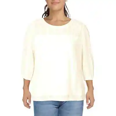 Fatface NWT Women's Ivory Lace MARY Blouse Size 14 • £23.11
