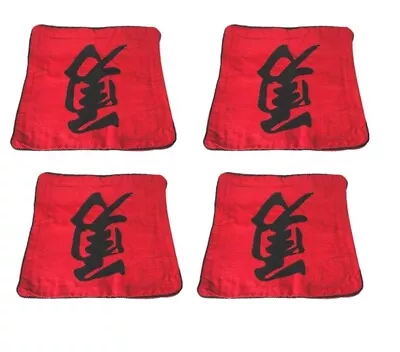 Pack Of 4 Cushions Covers Sofa Bed Throw Pillow Case Mood Signs Red 18  • £4.99