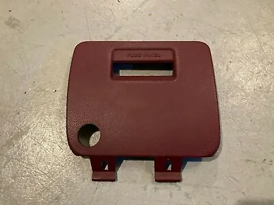 $13.95 • Buy 1992-1997 Ford F150 F250 F350 Bronco Fuse Panel Cover Ruby Red 93 94 95 96, OEM