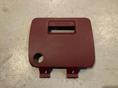 $13.95 • Buy 1992-1997 Ford F150 F250 F350 Bronco Fuse Panel Cover Ruby Red 93 94 95 96, OEM