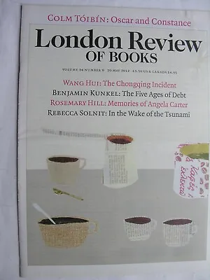 LONDON REVIEW OF BOOKS May 10 2012 Oscar Wilde Fukushima Tsunami Cindy Sherman • £8.50