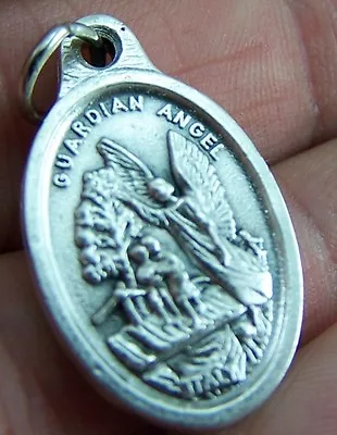 St Michael With Guardian Angel Religious Catholic Patron Saint Of Police Medal • $6.99