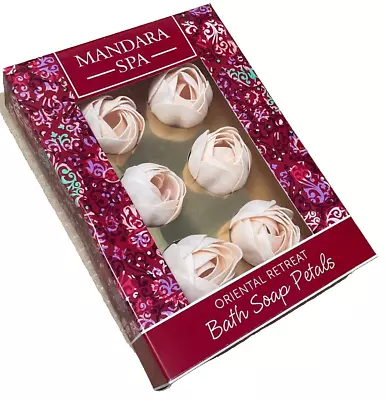 2X Mandara Spa Oriental Retreat Bath Soap Petals (12 Roses) Gift 4 Her • £10.99