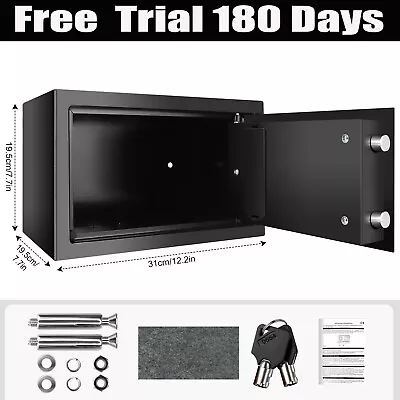 £25.98 • Buy  Secure Digital Steel Safe Security Electronic Home Office Money Safety Box 31CM