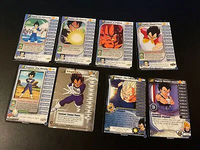 DBZ Dragonball Z CCG Vegeta Level 1-4 Unlimited Trunks Saga + Bonus Levels • $55