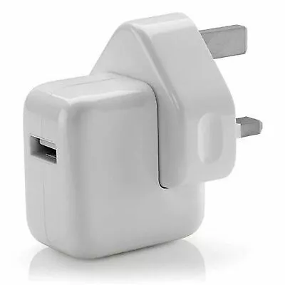 Genuine Apple A1102 Mains Charger Adaptor UK For IPhone & IPad Mini Same DayPost • £9.99