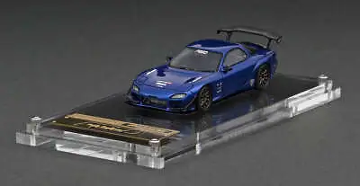 Ignition Model IG2728 1/64 FEED RX-7 FD3S Blue Metallic Resin Model Car • $372.90