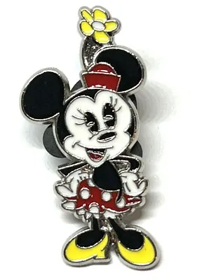 Disney Trading Pin -  Minnie Mouse Vintage With Flower Hat • $2.75