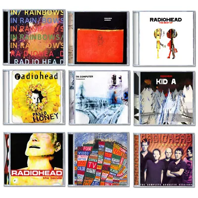 Radiohead 9 Albums Collection Classic Rock Music CD Including Kid A & The Bends • £14.99