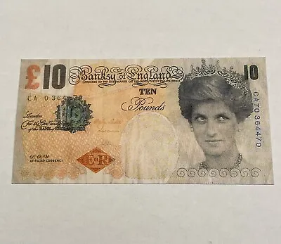 Banksy Di-Faced Tenner Replica Ships From USA • $20