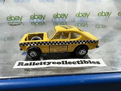 1973 Matchbox Rolamatics Yellow Maxi Taxi #72 Vintage Lesney (missing Engine) • $9.99