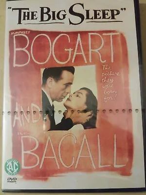 The Big Sleep Dvd - New & Sealed R2 - Humphrey Bogart & Lauren Bacall Classic • £1.99