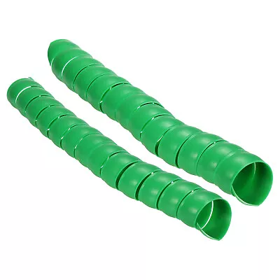 1 Set/2Pcs Plastic Tree Trunk Protector Spiral Bark Wraps Guard 2 Sizes Green • $14.86