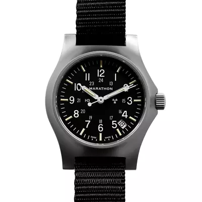 Marathon General Purpose Quartz Watch W/ Tritium (GPM): Sterile WW194015SS-NGM • $464.95