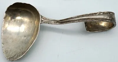 Sterling Silver Sideways Spoon Curved Handle WEBSTER COMPANY   AS IS • $13.33
